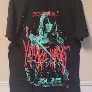 Rucking Fotten You're Next Japanese Horror Movie T-Shirt Black L Variant